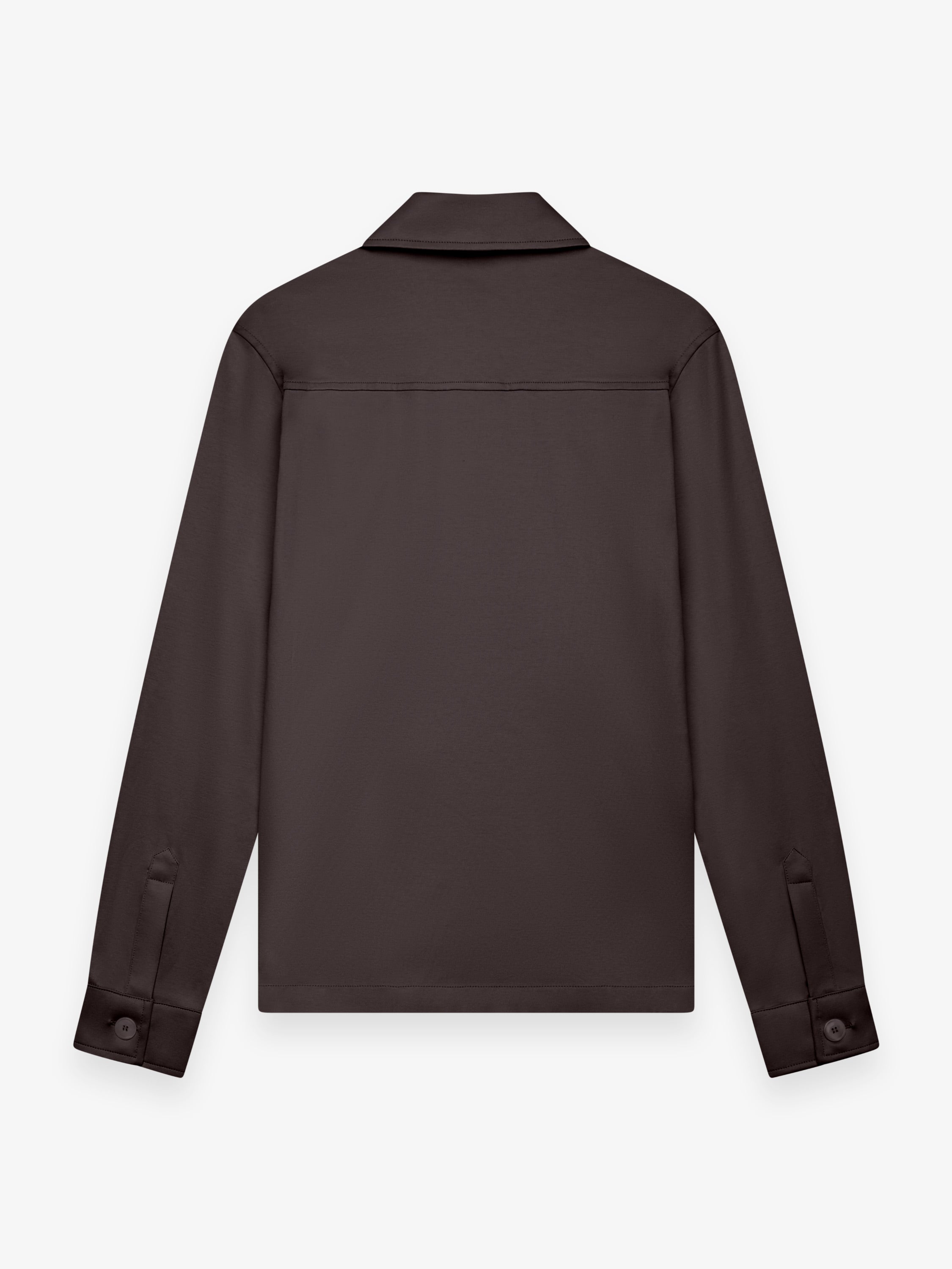 Supima Overshirt | Asphalt