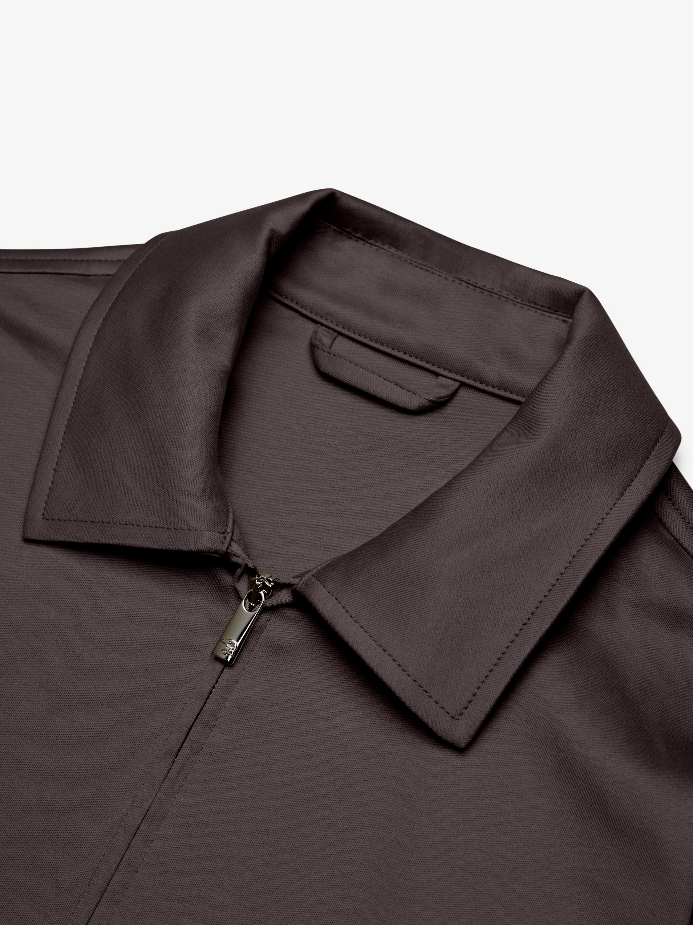 Supima Overshirt | Asphalt