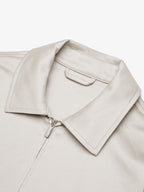 Supima Overshirt | Pearl Grey