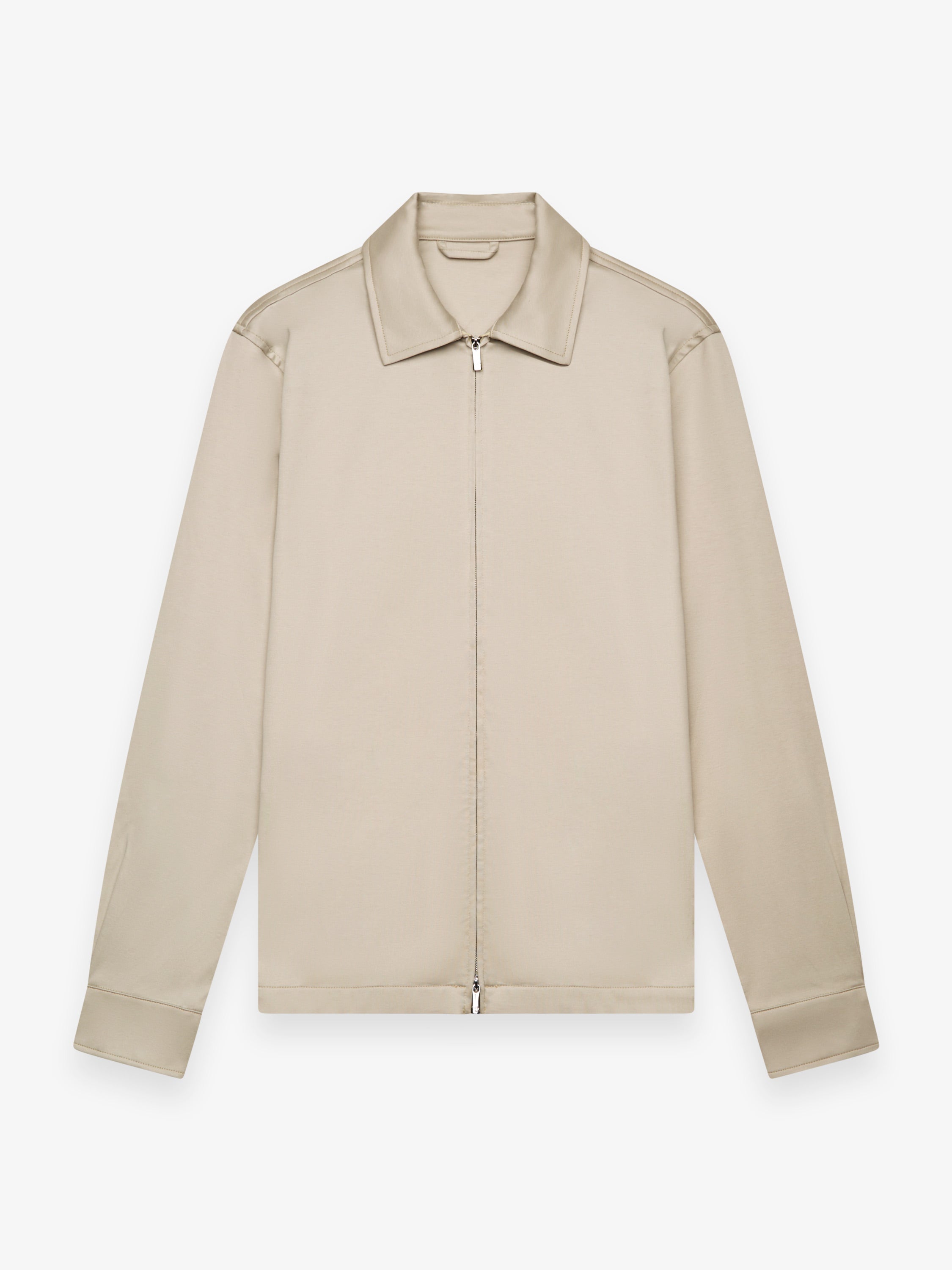 Supima Overshirt | Beige