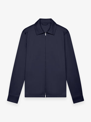 Supima Overshirt | Navy