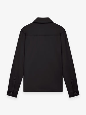 Supima Overshirt | Black