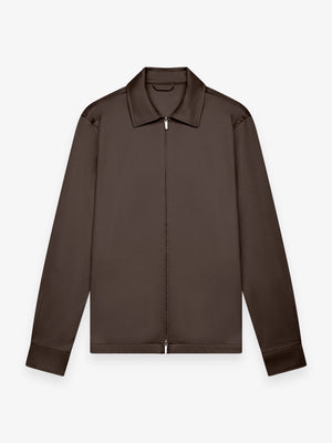 Supima Overshirt | Ebony Brown