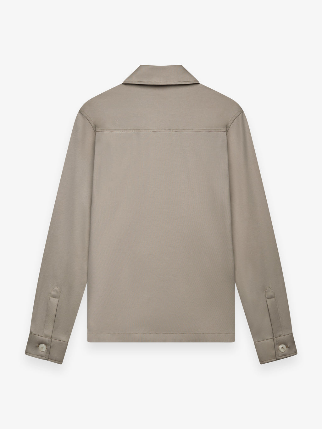 Supima Overshirt | Lead Grey