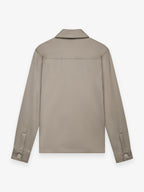 Supima Overshirt | Lead Grey