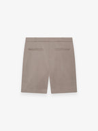 Wool Stretch Bermuda Shorts | Taupe