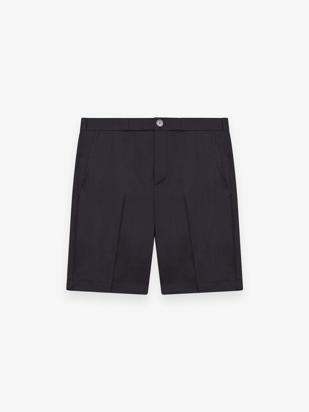 Wool Stretch Bermuda Shorts | Dark Navy