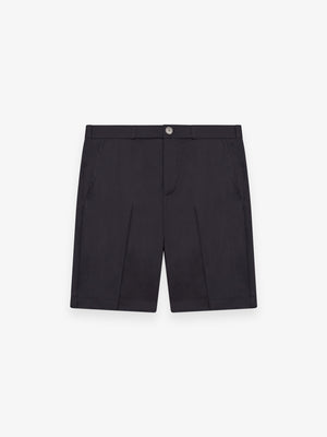 Wool Stretch Bermuda Shorts | Dark Navy