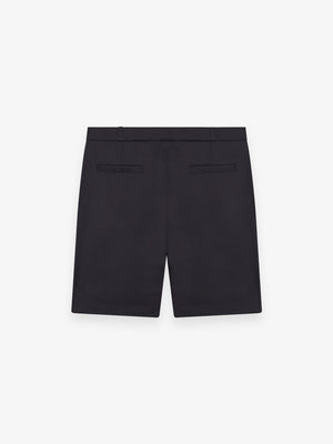 Wool Stretch Bermuda Shorts | Dark Navy