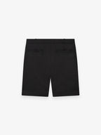 Wool Stretch Bermuda Shorts | Black