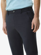 Wool Stretch Trousers | Dark Navy