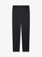 Wool Stretch Trousers | Dark Navy