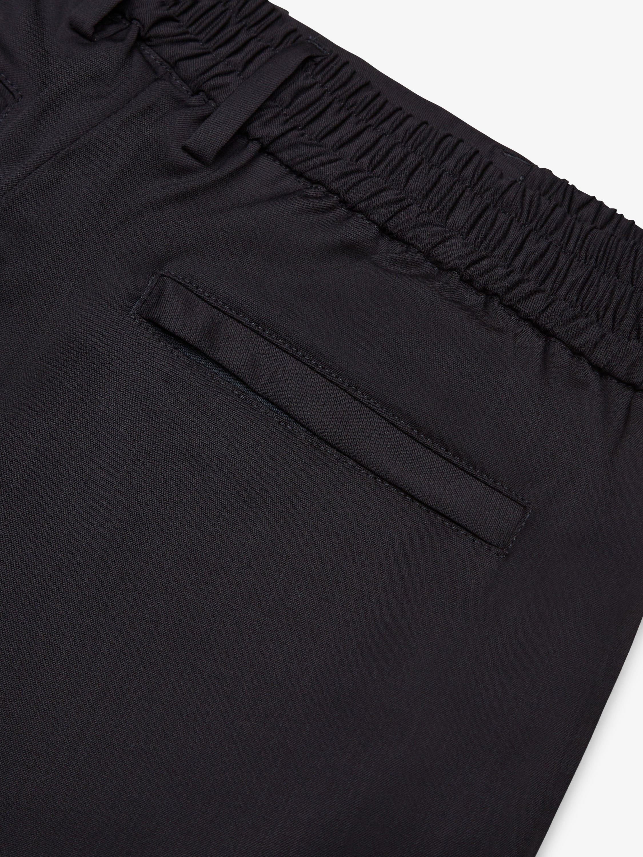 Wool Stretch Trousers | Dark Navy