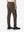 Wool Stretch Trousers | Dark Brown