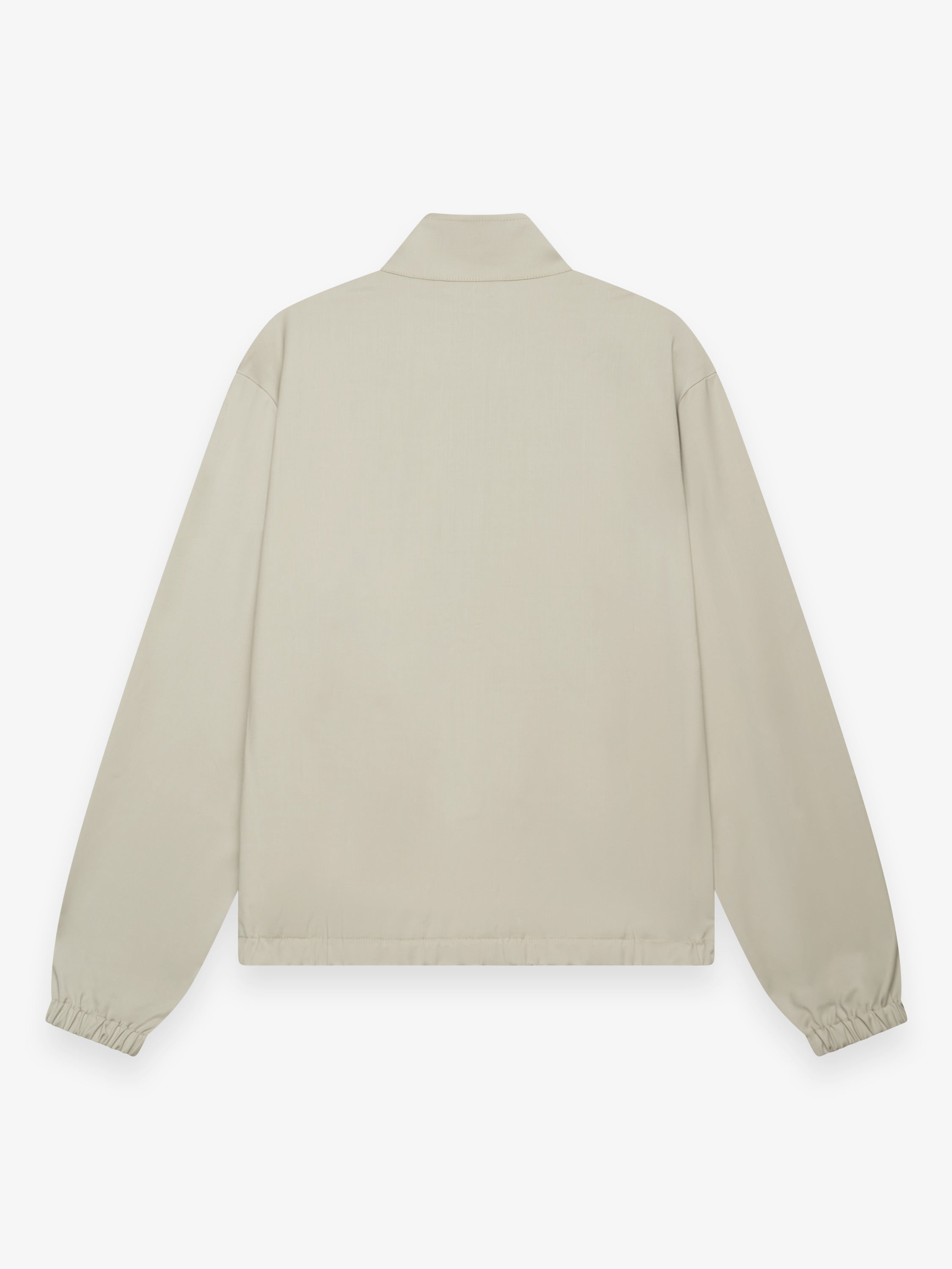 Wool Stretch Blouson | Stone