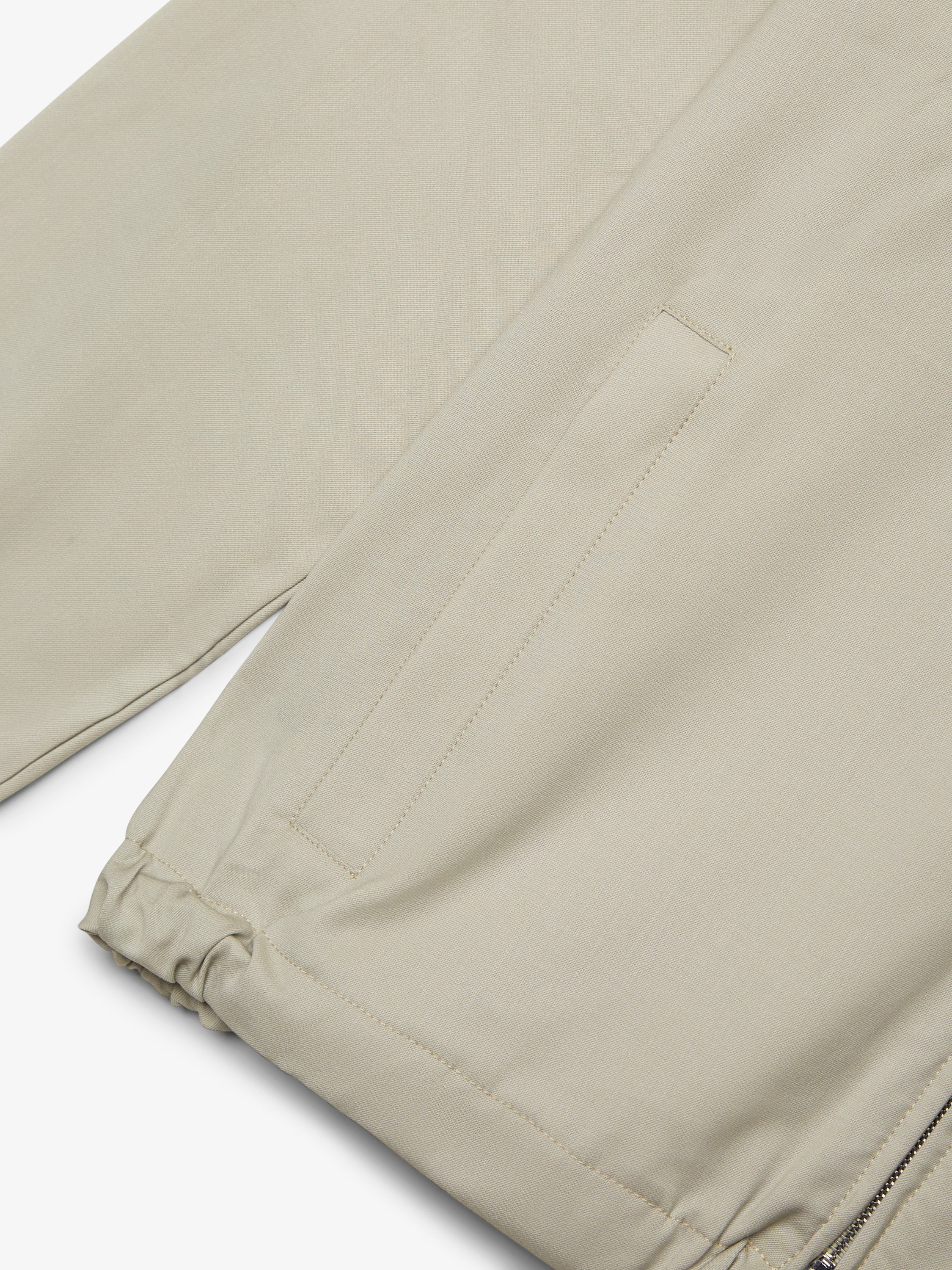 Wool Stretch Blouson | Stone