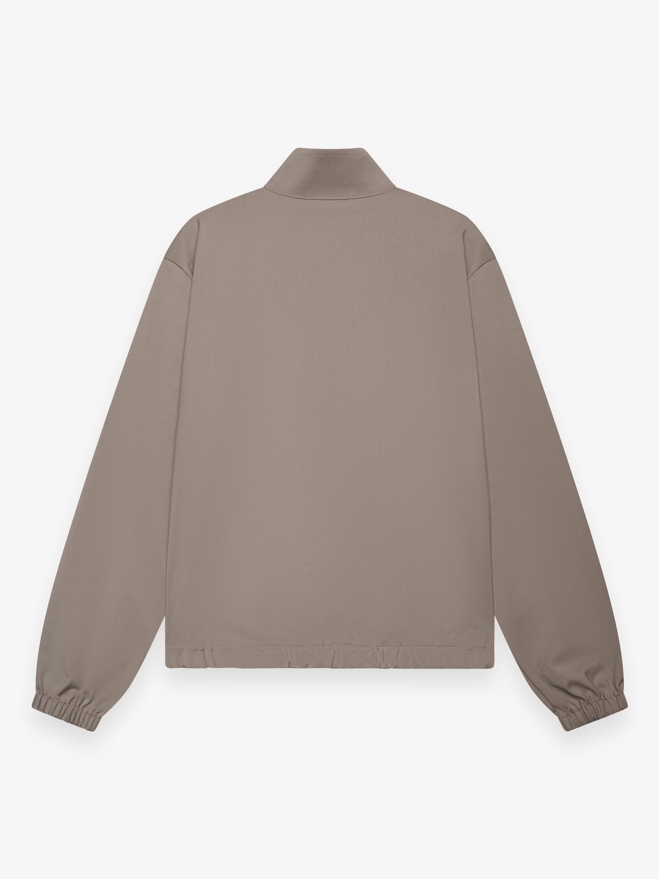 Wool Stretch Blouson | Taupe