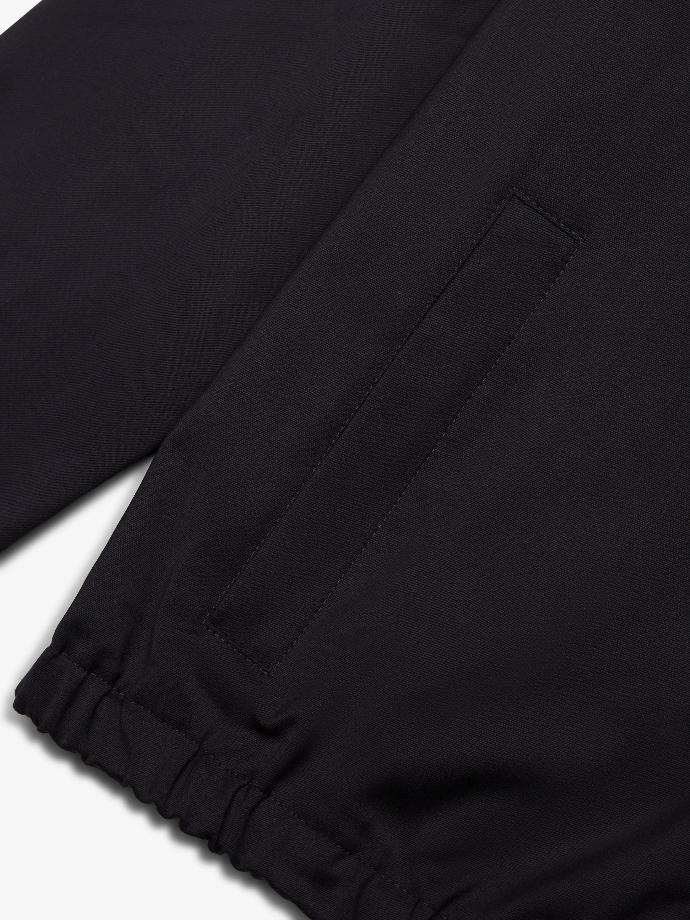 Wool Stretch Blouson | Dark Navy