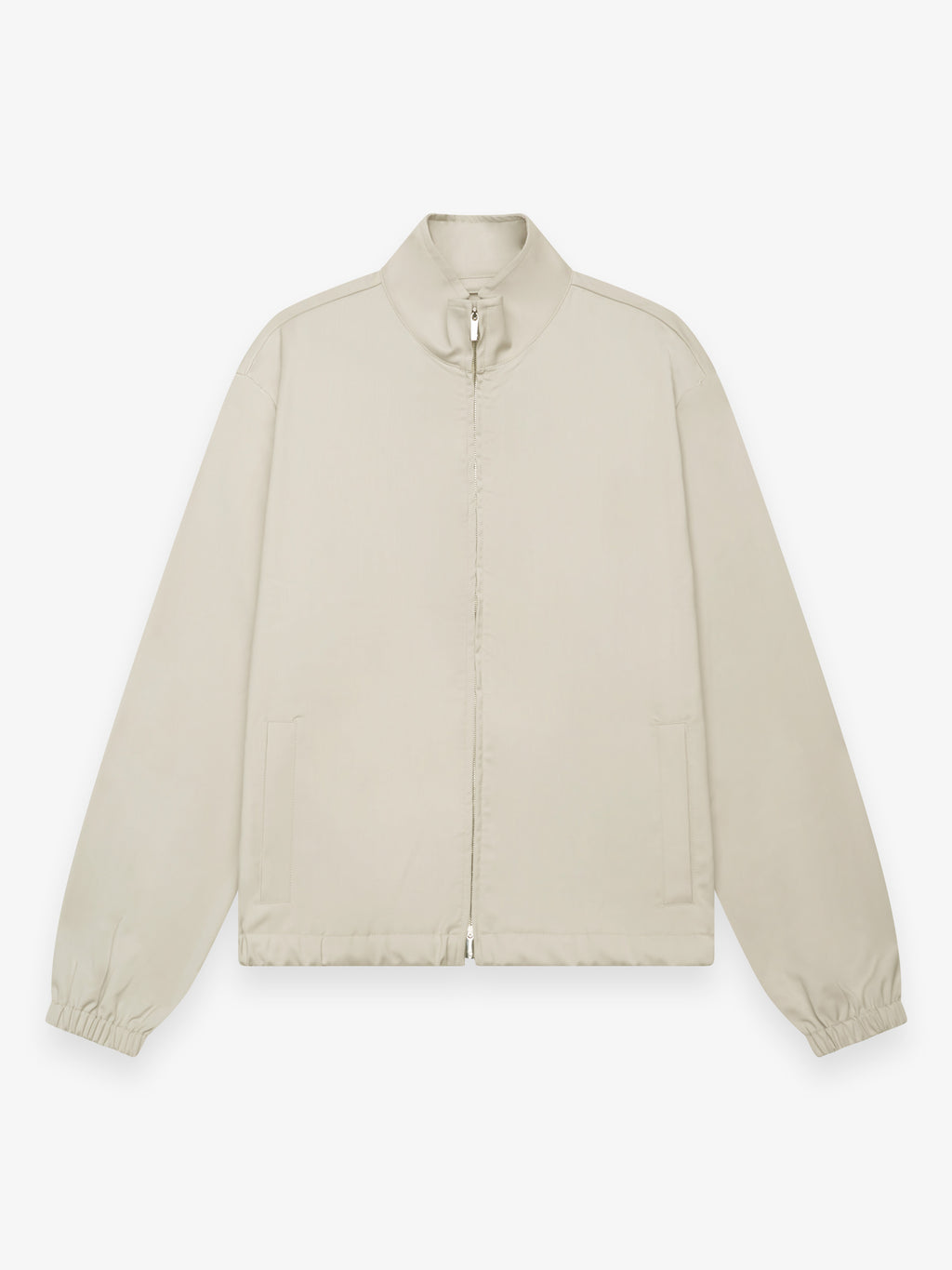 Wool Stretch Blouson | Light Beige