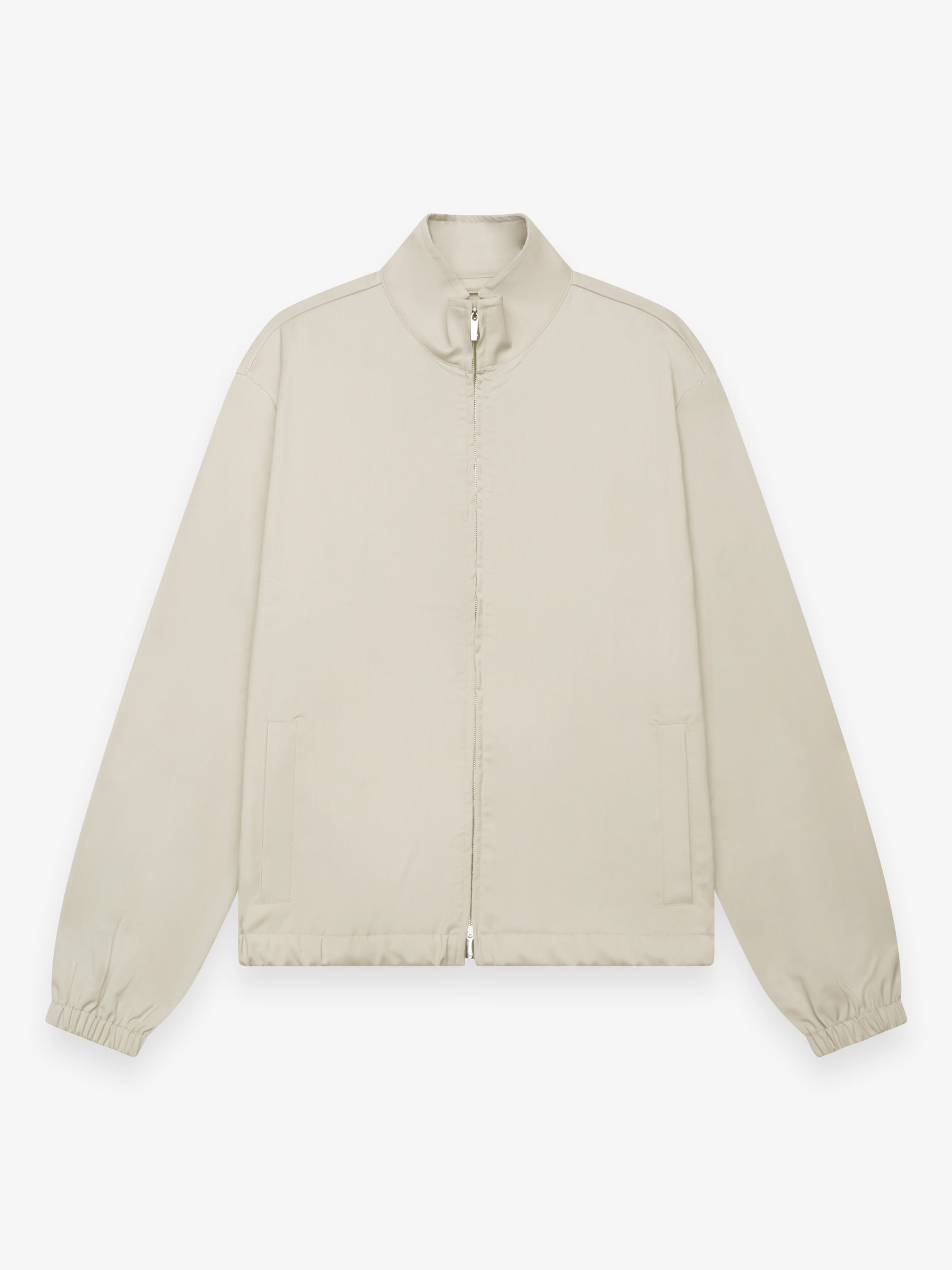 Wool Stretch Blouson | Light Beige