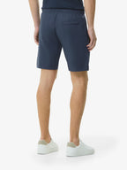 Linen Stretch Sport Shorts | Navy