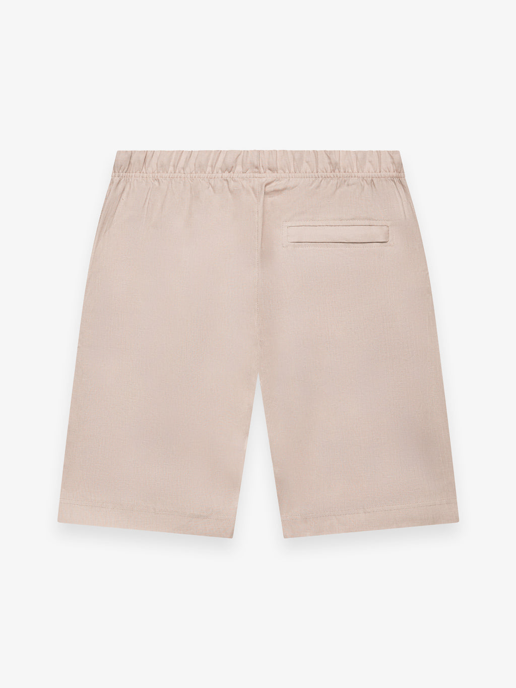 Linen Stretch Sport Shorts | Light Beige