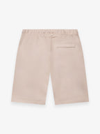 Linen Stretch Sport Shorts | Light Beige
