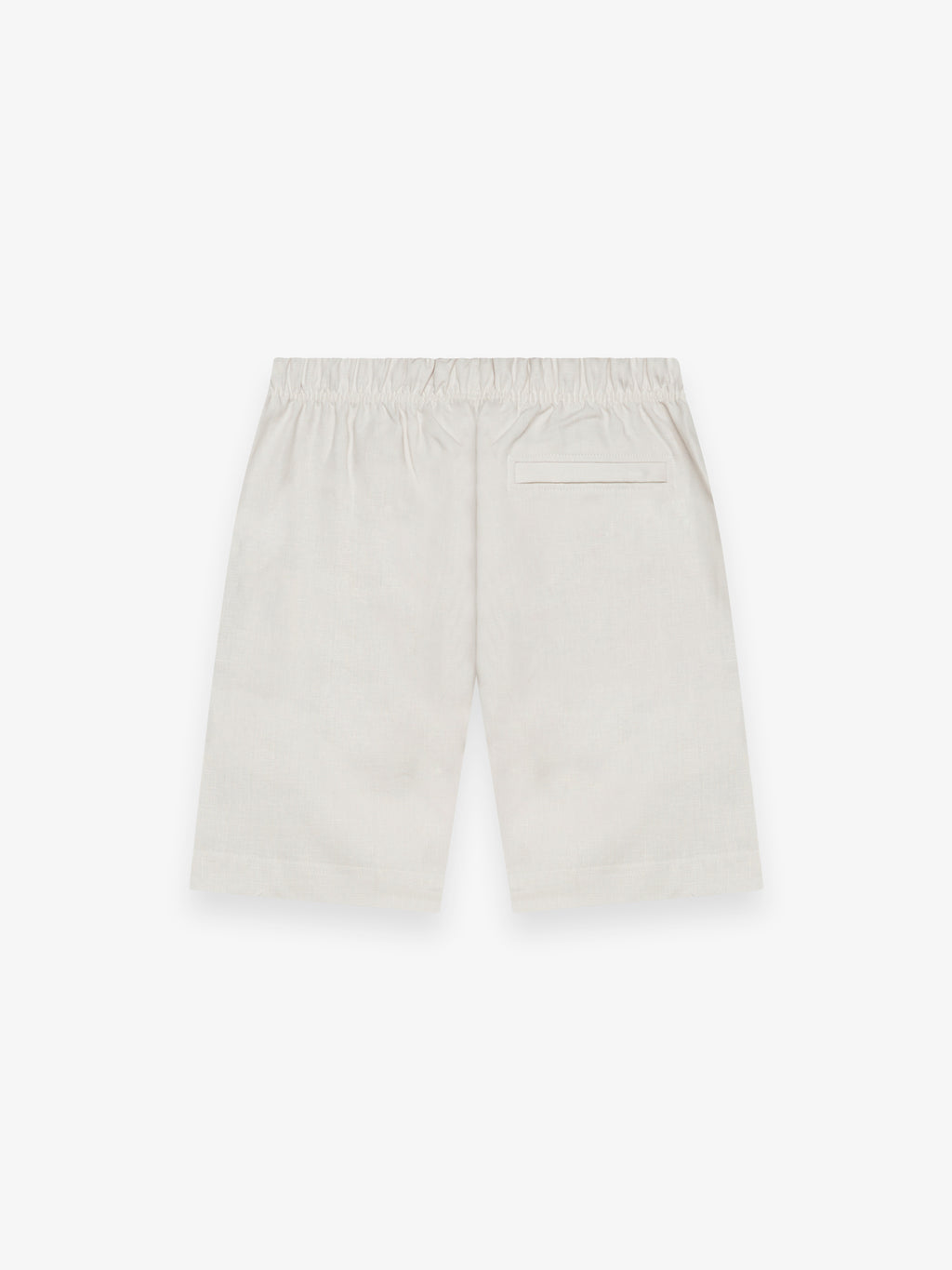 Linen Stretch Sport Shorts | Light Grey