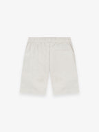 Linen Stretch Sport Shorts | Light Grey