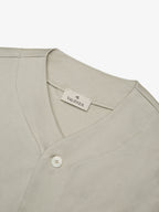 Supima Baseball Shirt S/S | Stone