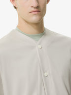 Supima Baseball Shirt S/S | Pearl Grey