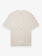 Supima Baseball Shirt S/S | Pearl Grey