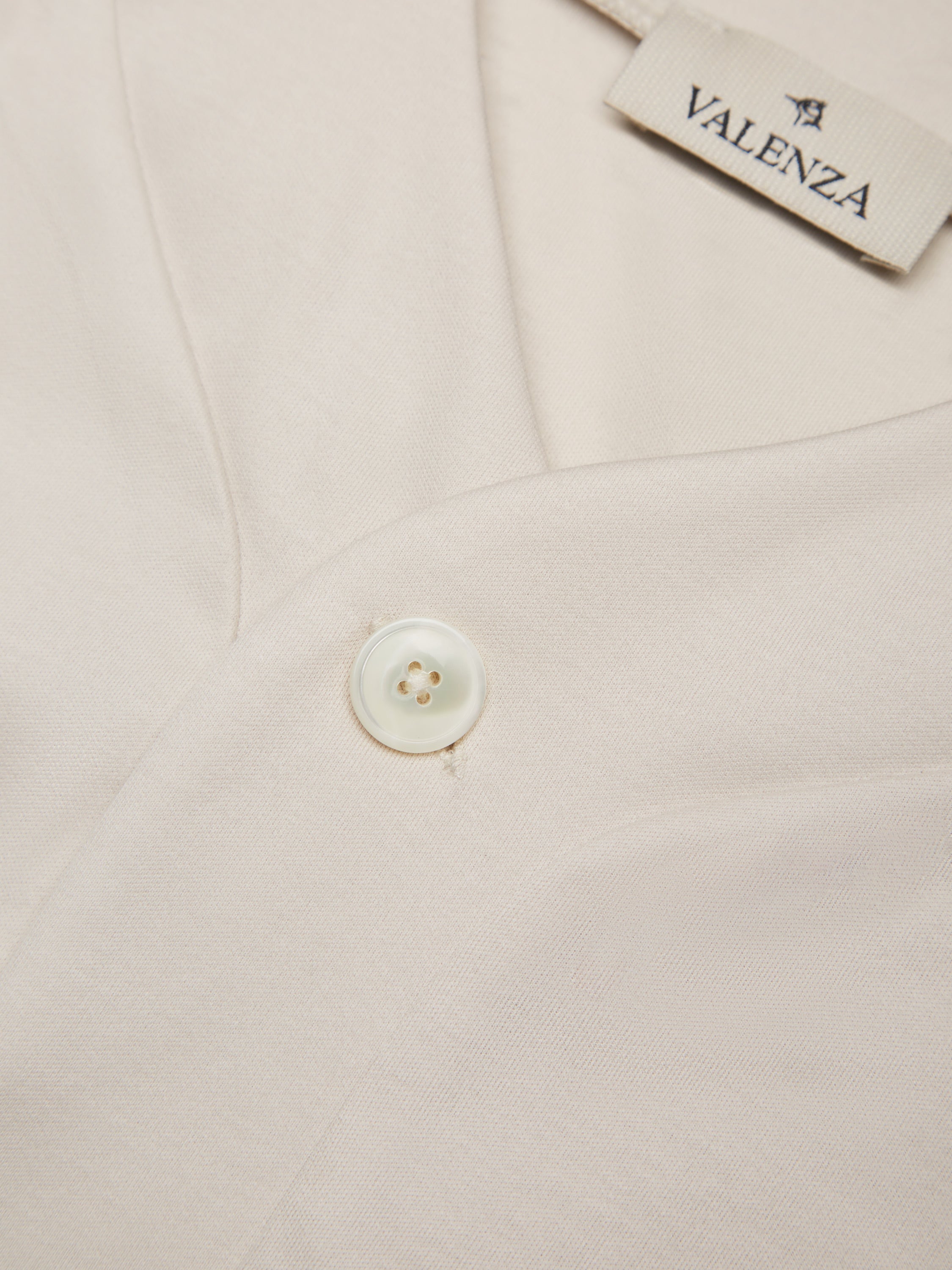 Supima Baseball Shirt S/S | Pearl Grey
