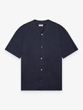 Supima Baseball Shirt S/S | Navy