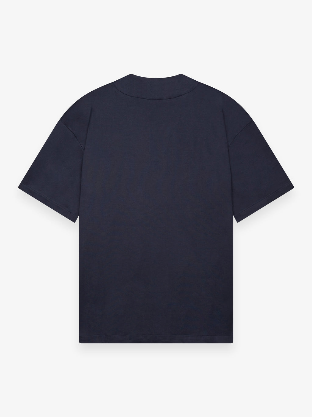 Supima Baseball Shirt S/S | Navy