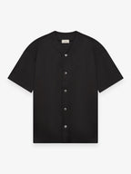Supima Baseball Shirt S/S | Black