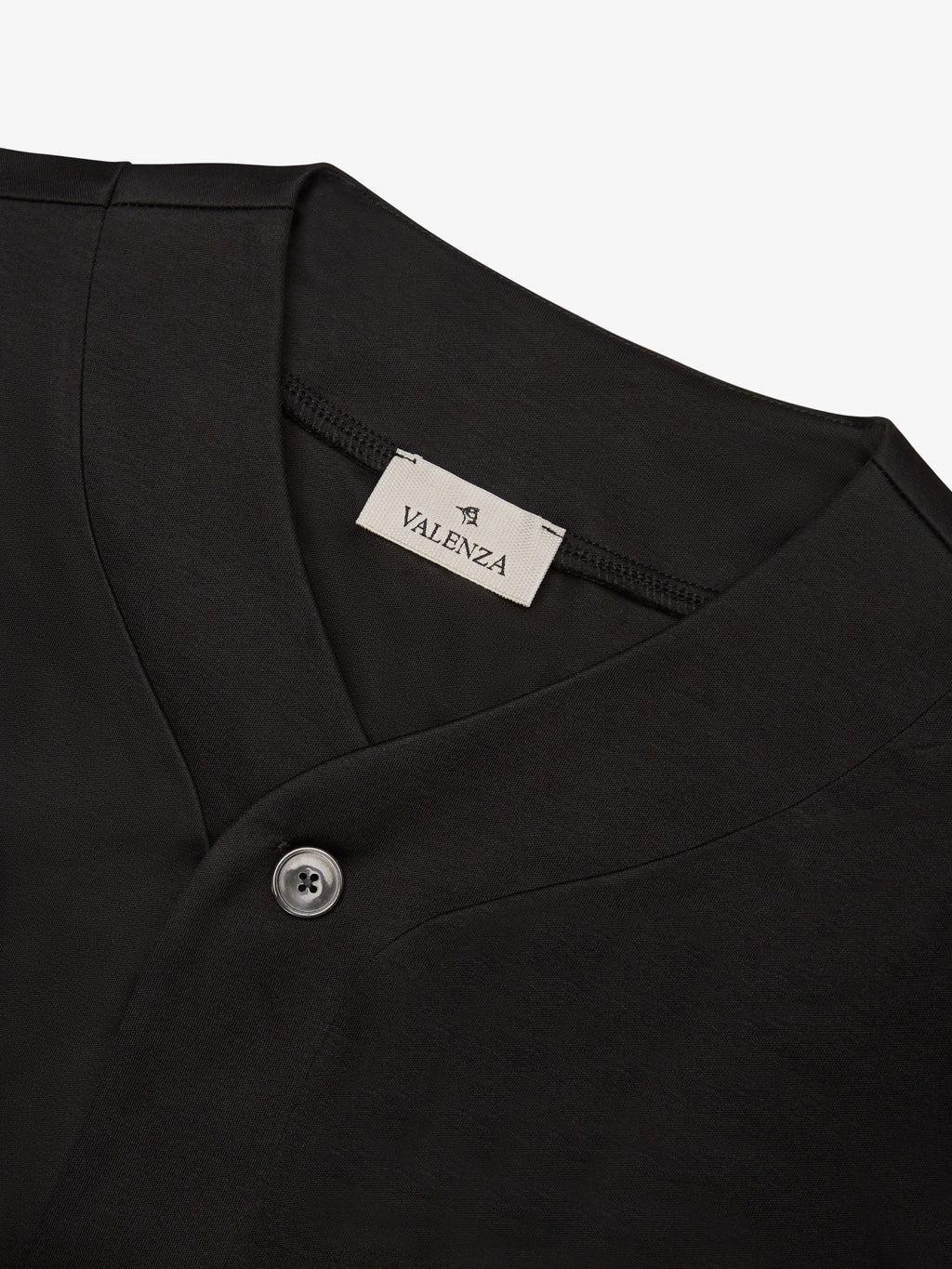 Supima Baseball Shirt S/S | Black
