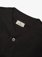 Supima Baseball Shirt S/S | Black
