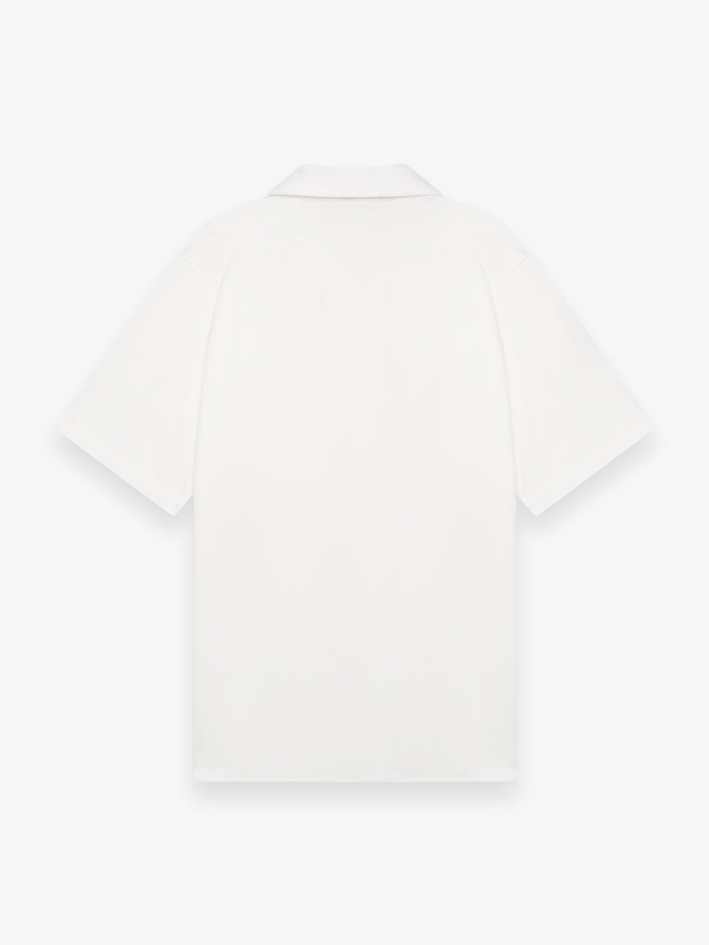 Supima Bowling Shirt S/S | Off White