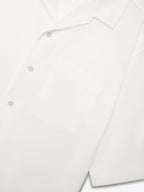 Supima Bowling Shirt S/S | Off White