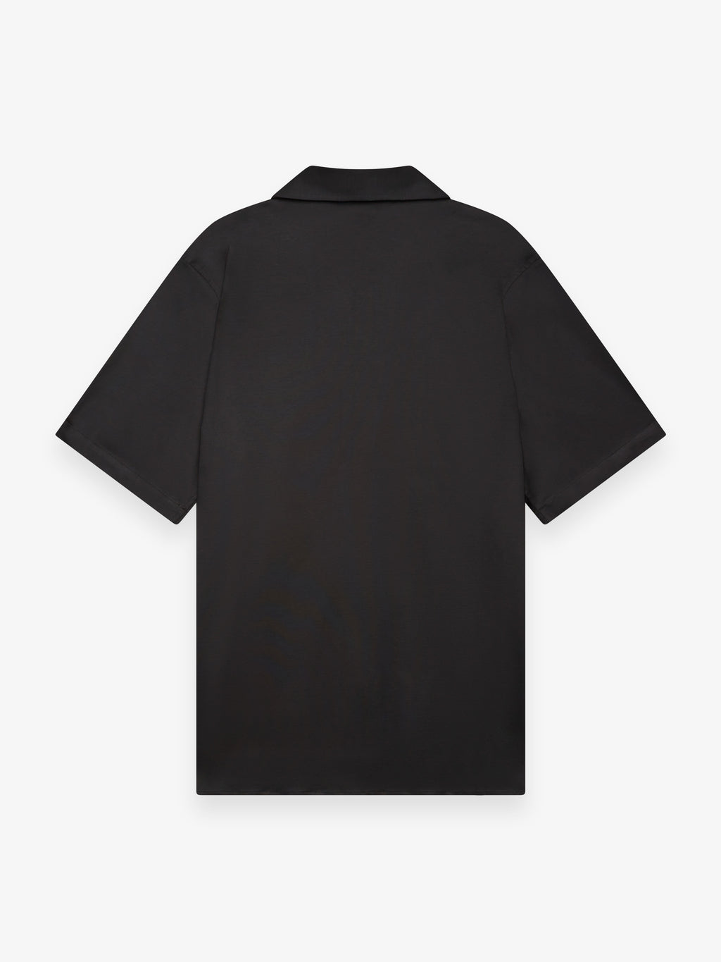 Supima Bowling Shirt S/S | Black