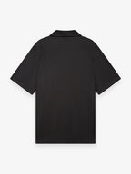 Supima Bowling Shirt S/S | Black