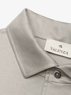 Polo Schiller Collar L/S | Granite