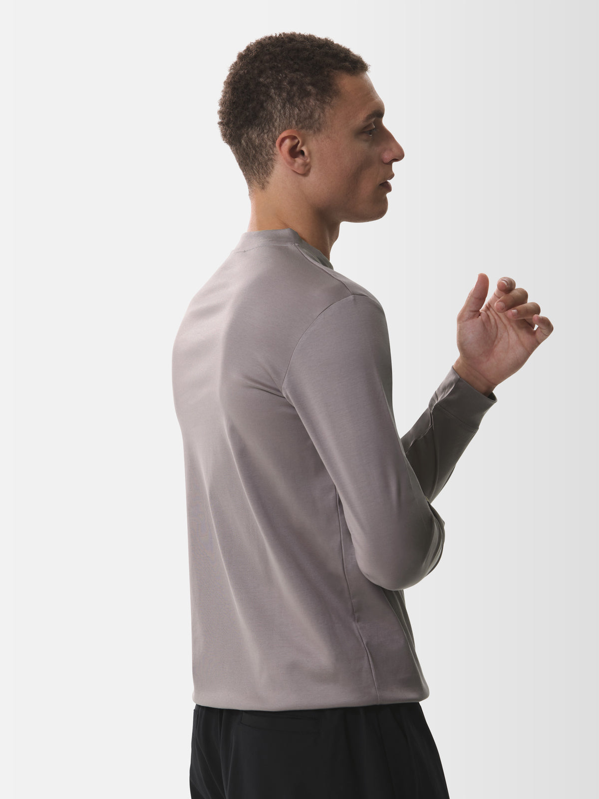 Heavy Supima Sweater | Mountain Mist