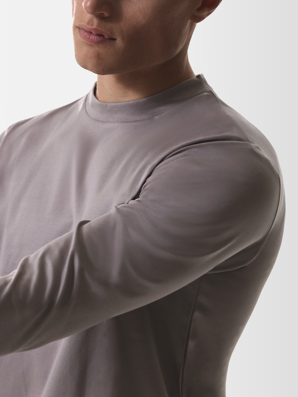 Heavy Supima Sweater | Mountain Mist