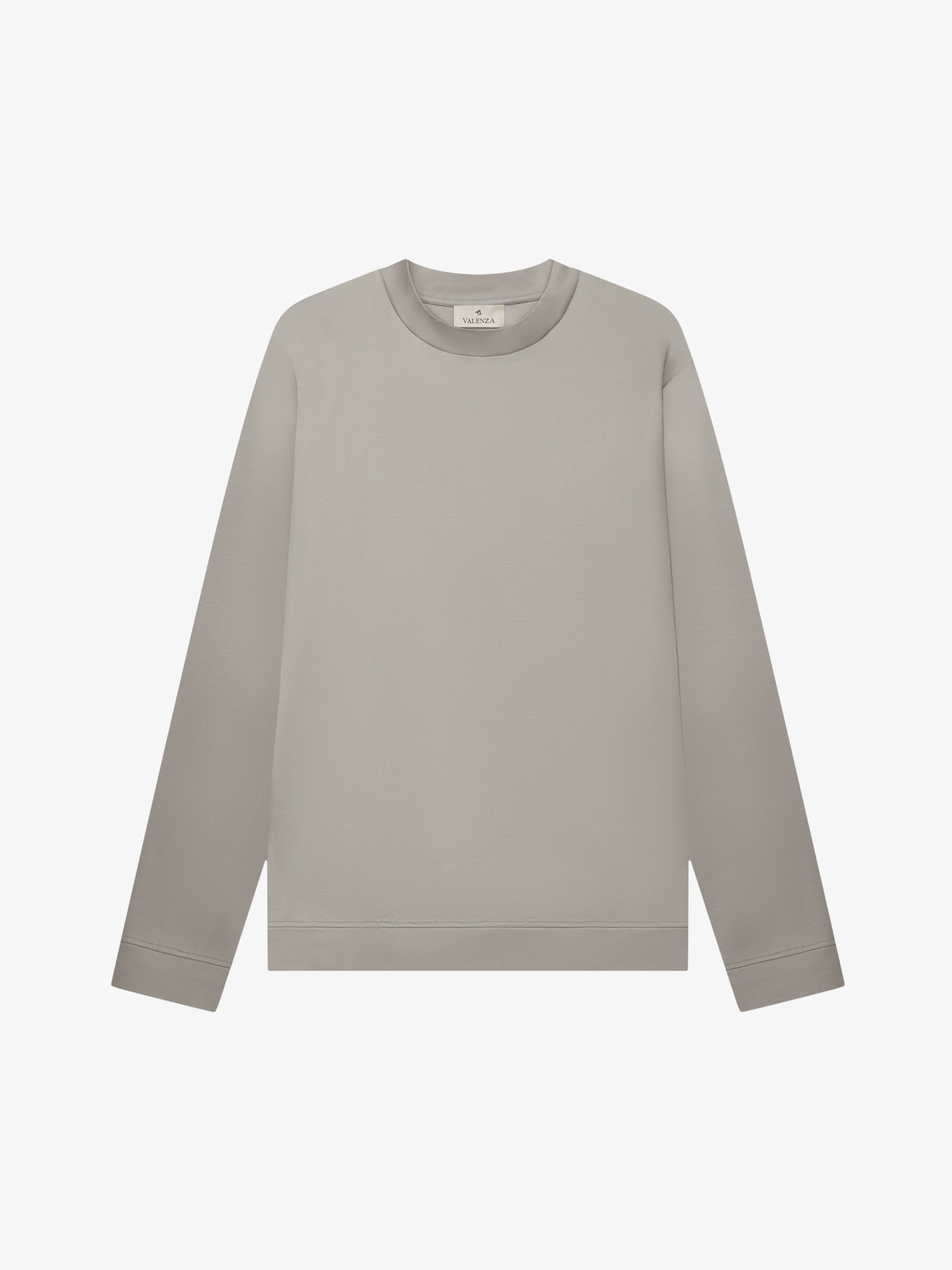 Heavy Supima Sweater | Granite