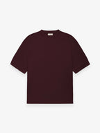 Heavy Supima Oversized T-Shirt | Burgundy Red