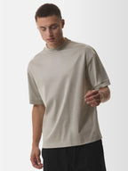 Heavy Supima Oversized T-Shirt | Granite