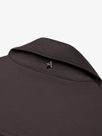 Supima Zip Overshirt | Asphalt