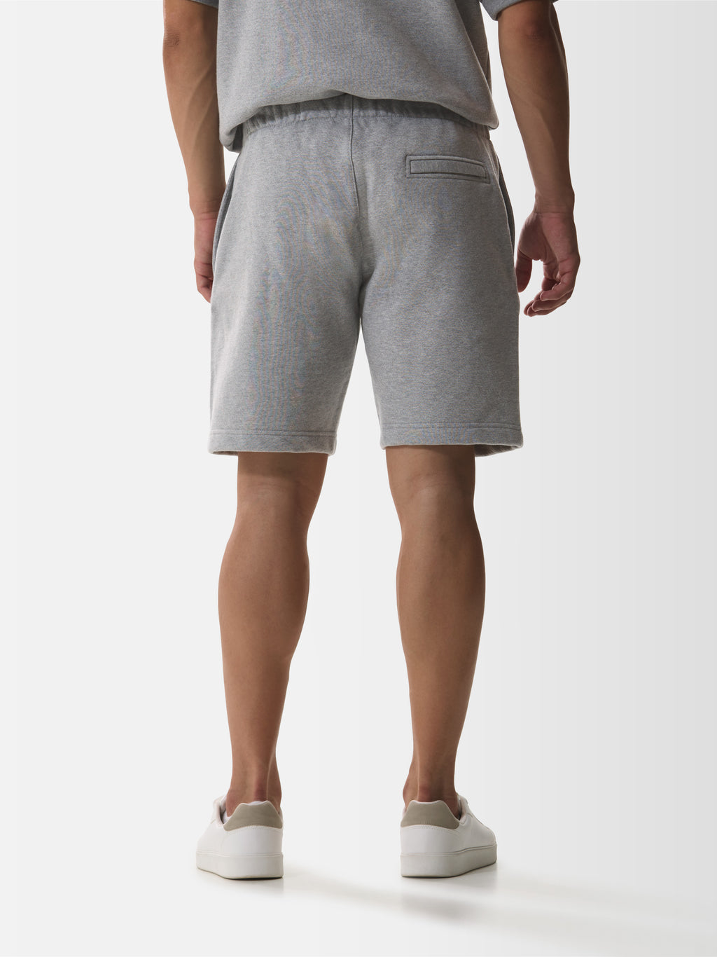 Fleece Sport Short | Light Grey Melange